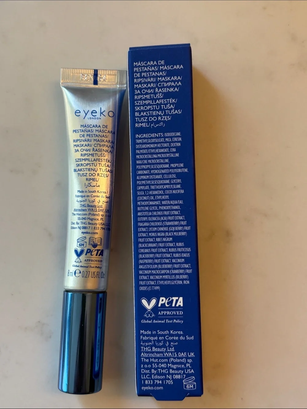 Eyeko Beach Waterproof Mascara– Black